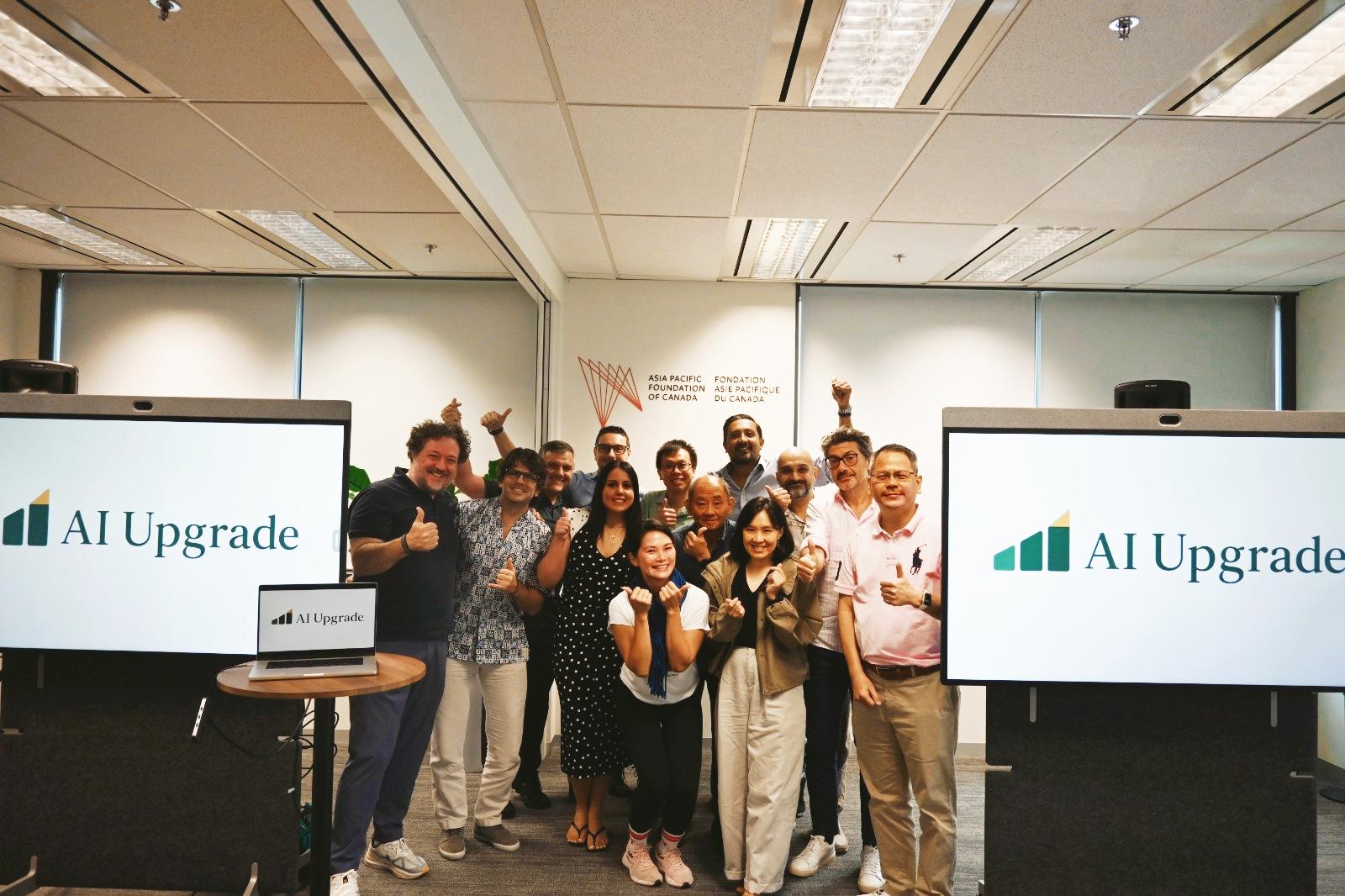The first AI Upgrade cohort gathered in Singapore, August 2026